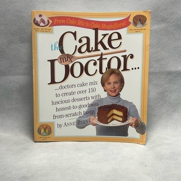 Recipes Book The Cake Mix Doctor Cakes Baking Recipes Cookbook - Picture 1 of 2